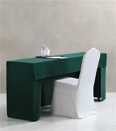 غطاء تايني الكلاسيكي أحادي اللون للفندق